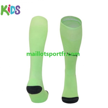 Manchester City Gardien Enfant Domicile Chaussettes Vert 2023/24